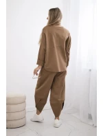 Souprava Punto Milano Winter tepláky + kalhot velbloud Souprava Punto Milano Winter tepláky + kalhot velbloud