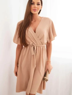 Šaty s překládaným výstřihem fango