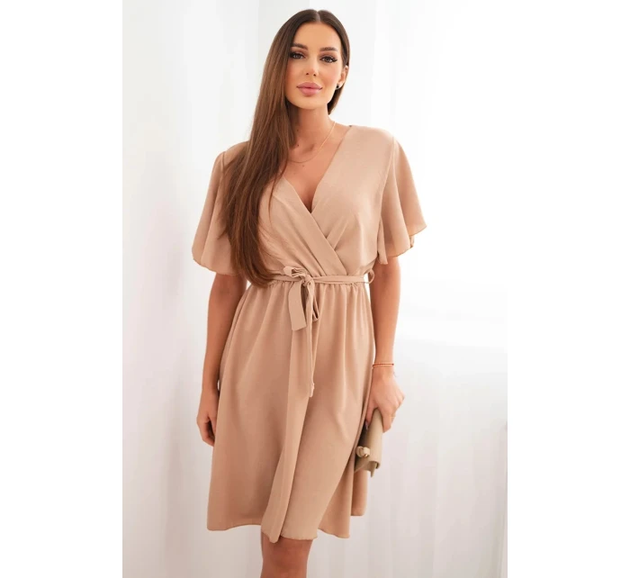 Šaty s překládaným výstřihem fango Šaty s překládaným výstřihem fango