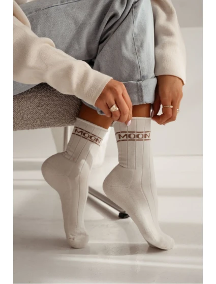 Dámské ponožky   Ecru model 21728612 - Milena