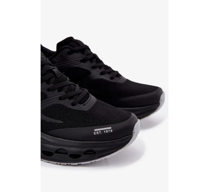 Pánské sportovní boty na platformě Big Star – černé Pánské sportovní boty na platformě Big Star – černé