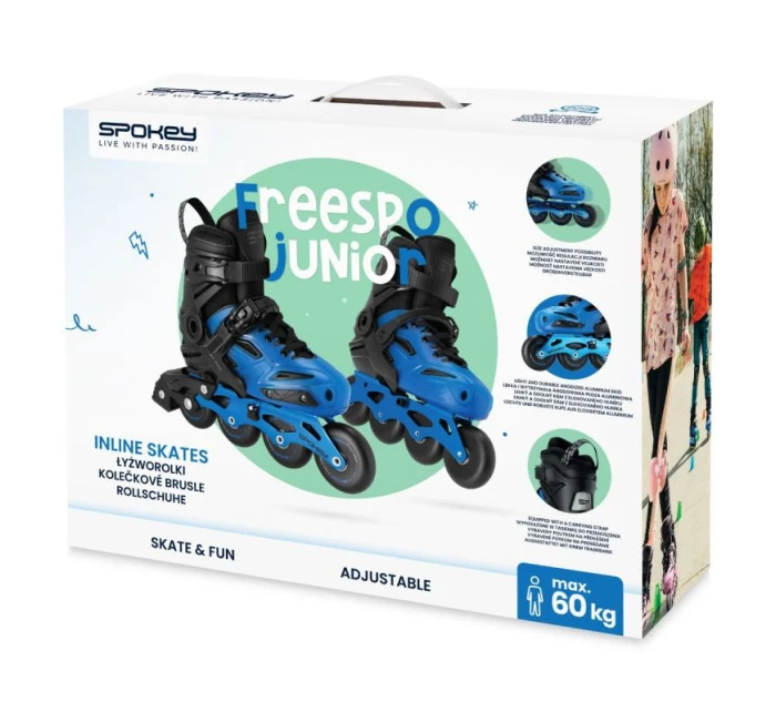 Kolečkové brusle  Jr r. model 21132380 - Spokey
