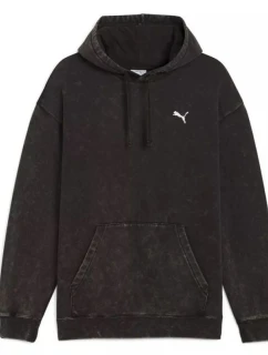 Puma ESS Elevated Relaxed Wash Hoodie M 688049 01 pánské