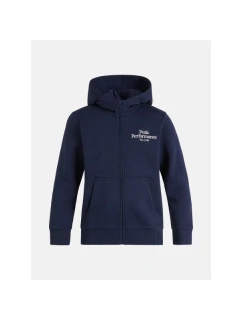 Peak Performance Jr Original Zip Hood modrá