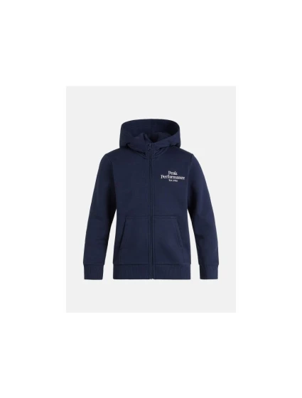 Peak Performance Jr Original Zip Hood modrá