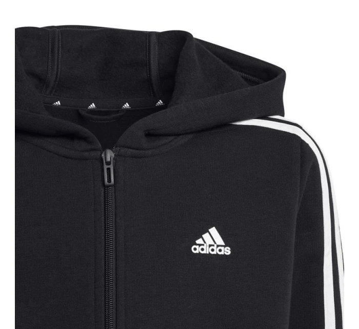 Mládežnické tričko se zipem 3 Stripes FL HR6331 - Adidas