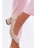 Lodičky na podpatku Vinceza Béžové Lodičky na podpatku Vinceza Béžové