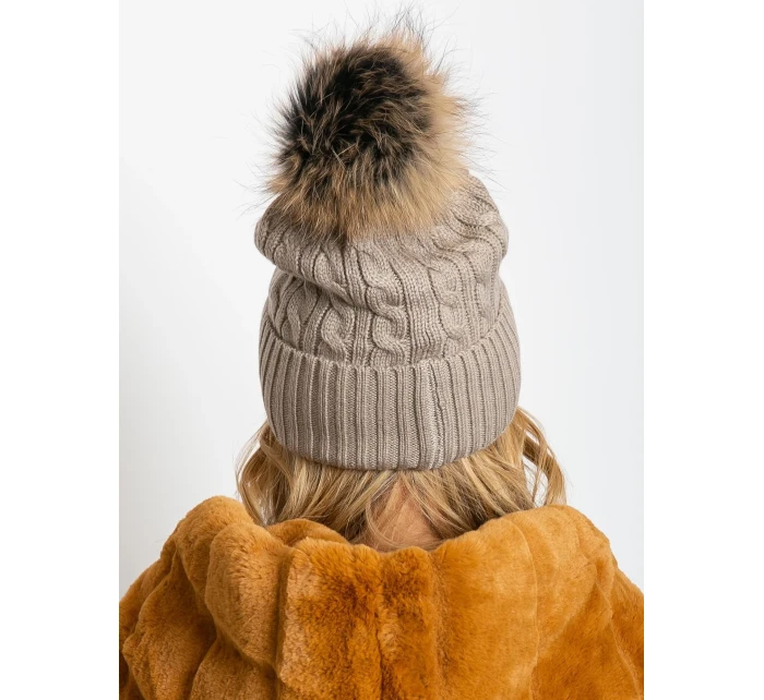 Dámská čepice AT CZ 173501 tmavě lila