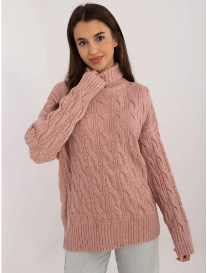 Sweter AT SW model 20470295 ciemny różowy - FPrice
