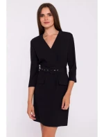 Dámské šaty model 21291532 Černá - STYLOVE