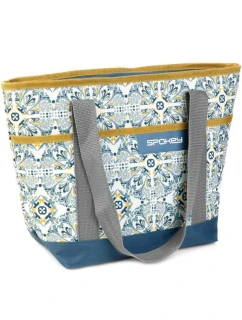 Plážová taška Spokey Acapulco BL/GN 928257