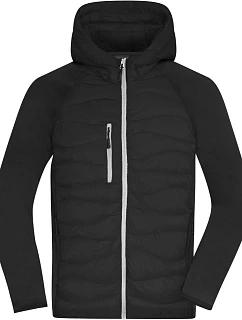 JN Pánská hybridní bunda 02. black/black model 22414979 - Daiber
