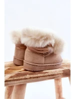 Dětské teplé sněhule Světle béžová model 21600365 - Boto