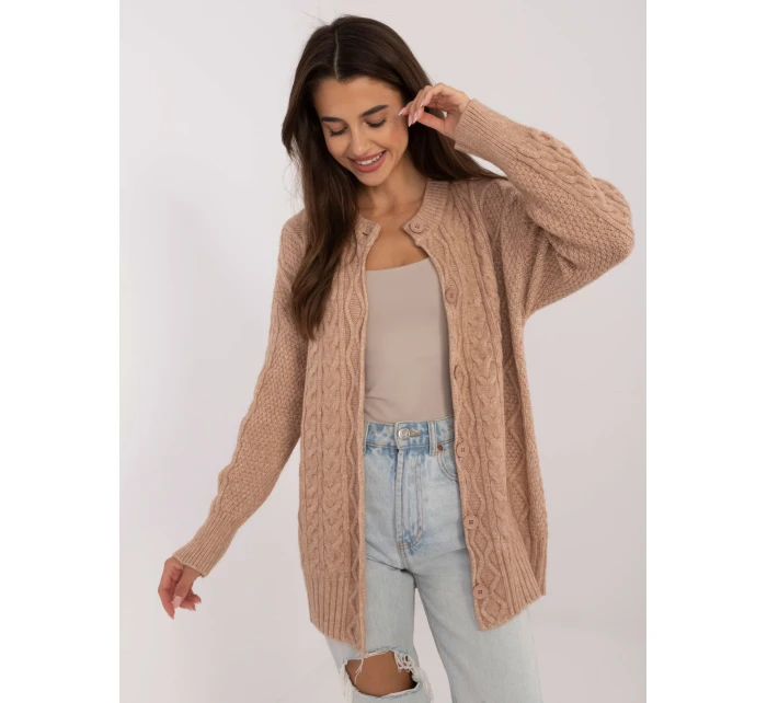 Sweter AT SW model 20470353 camelowy - FPrice