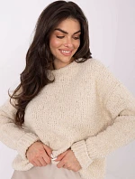 Jumper MI SW WK32601.19 světle béžový