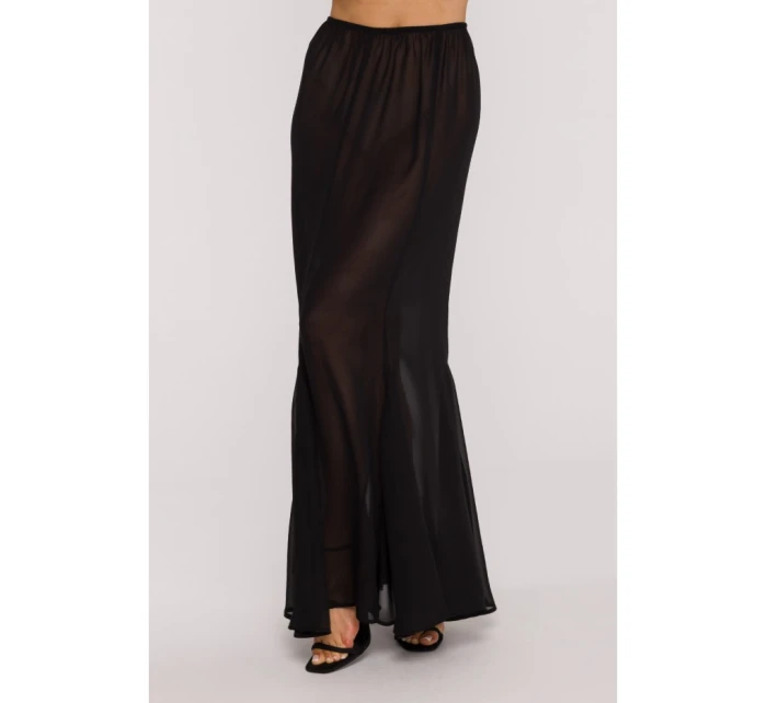 šaty se sukní černé model 21479382 - Moe