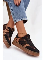 Dámské tenisky na platformě – černé Denissa Dámské tenisky na platformě – černé Denissa