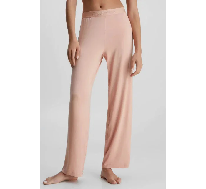 Dámské pyžamové kalhoty SLEEP PANT 000QS7007E FSR make-up - Calvin Klein