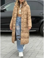 Dámský zimní kabát oboustranný velbloudí FashionStreet TY5480