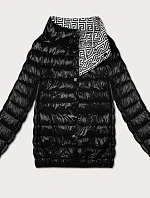 Lehce zateplená oboustranná bunda do boků Goodlookin black (P21-7213/7212-1)