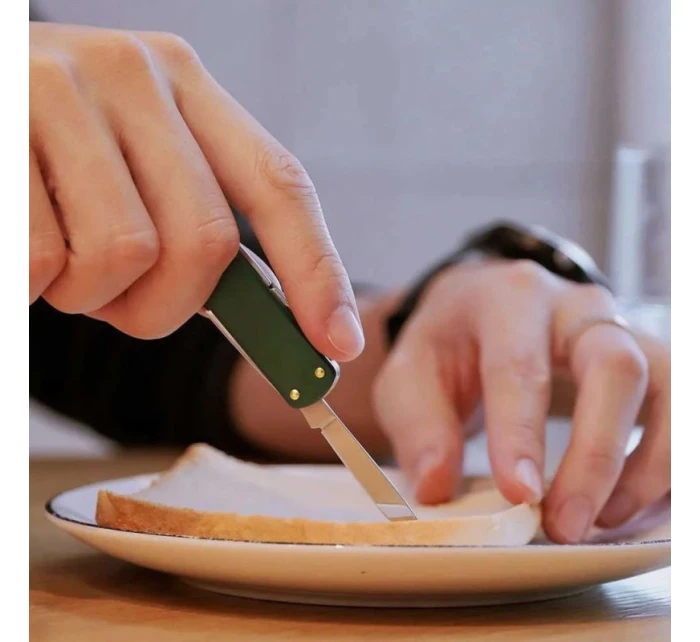 Mini kapesní nůž model 21746620 4 v 1 zelený - NexTool