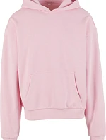 Build your Brand BY 162 Mikina s kapucí z těžké bavlny "Ultra Heavy" 56.0162 soft pink