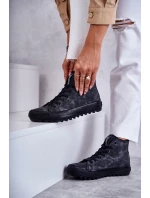 Dámské Tenisky Big Star Vysoké Zateplené Černé model 21595947 - Big Star Shoes