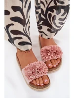 Dámské Sandály Na Platformě S Ozdobnými Růžové model 21704431 - Boto