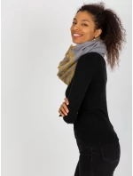 Tunelová šála AT KM 9501.10 žlutá