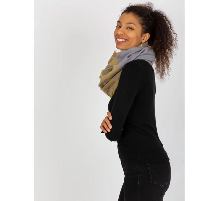 Tunelová šála AT KM 9501.10 žlutá