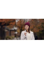 Unisex čepice Vuch Mysa Burgundy Unisex čepice Vuch Mysa Burgundy