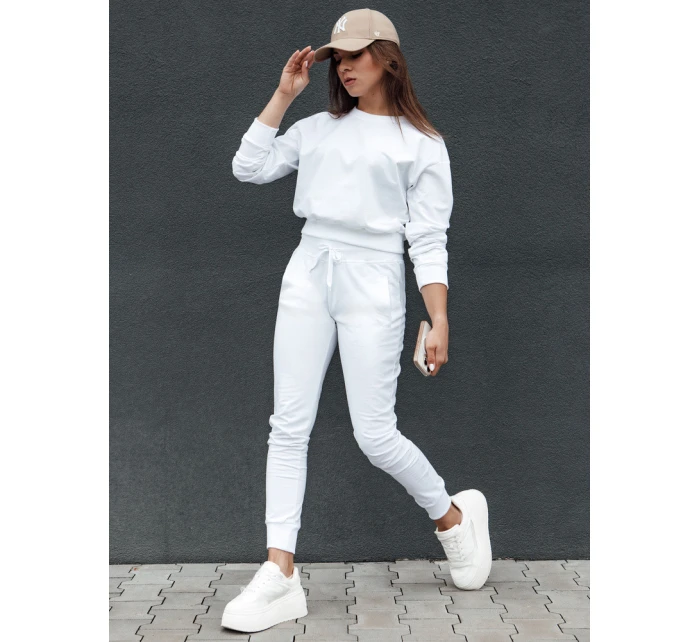 CASUALVIBE dámská klasická mikina bílá FashionStreet BY1299