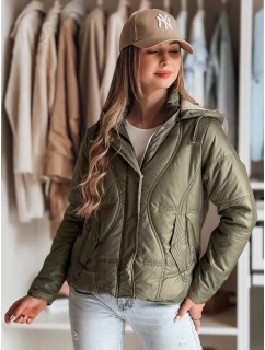 Dámská přechodná prošívaná bunda MARISSIA zelená FashionStreet TY4852