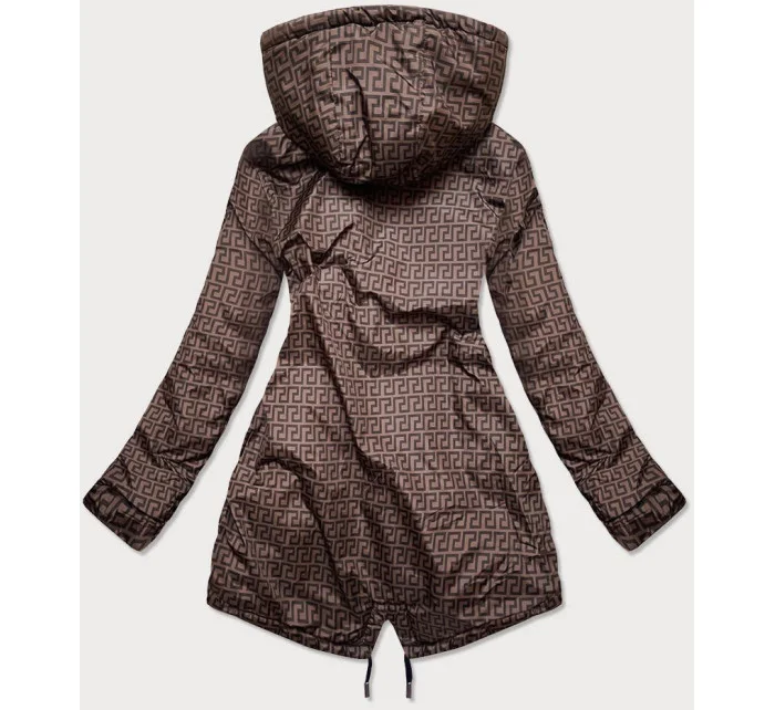 Tmavě oboustranná dámská bunda model 15798339 - MHM Tmavě oboustranná dámská bunda model 15798339 - MHM