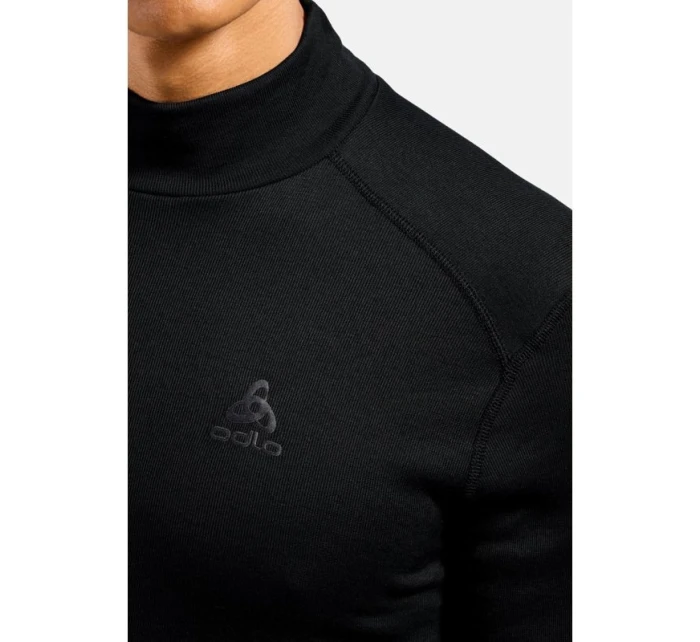 Pánské tričko BL TOP s model 21722156 výstřihem l/s ACTIVE WARM ECO velikost M Black - ODLO