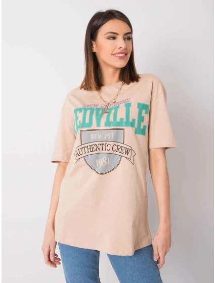 Tričko 327 TS model 15091644 béžová - FPrice