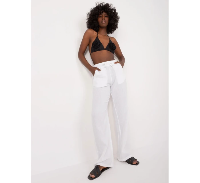 Spodnie model 20100886 biały - FPrice