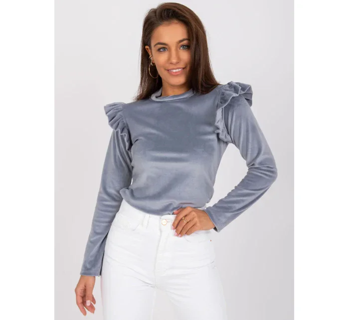 Halenka DHJ BZ 6533B.85 šedá