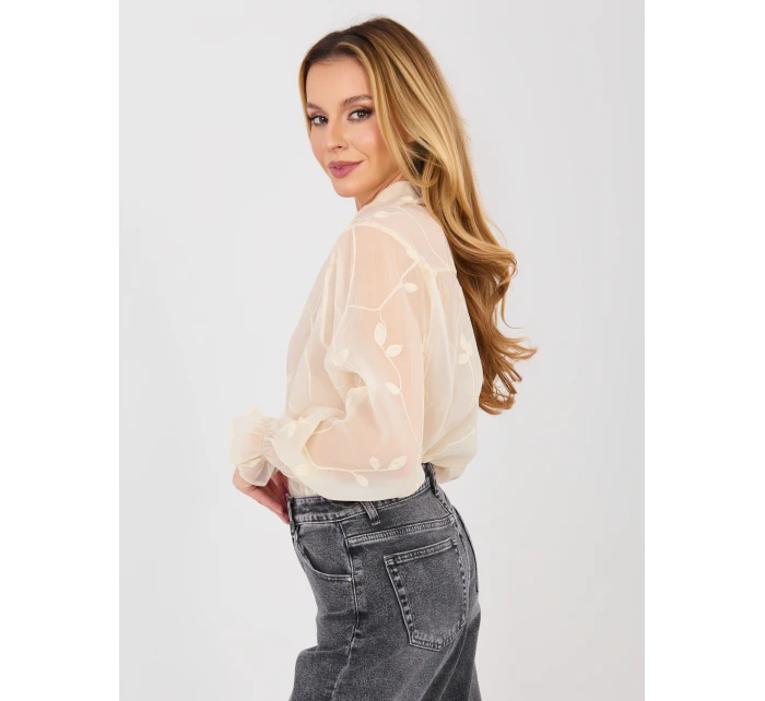 Košile LK KS 510104.98 béžová