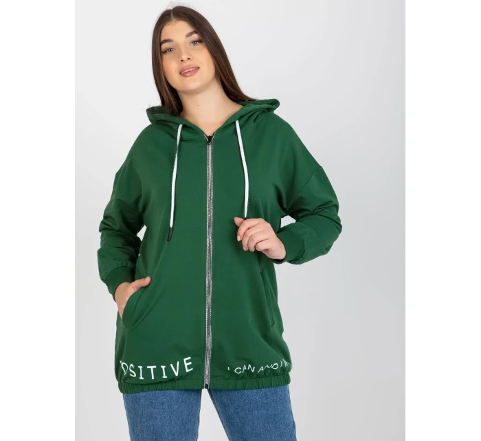 Mikina RV BL 8302.78 tmavě zelená