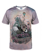 Aloha From Deer Land Of The Sleeping Giant T-Shirt TSH AFD450 Violet