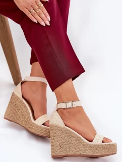 Bota na klínech  model 209913 Step in style