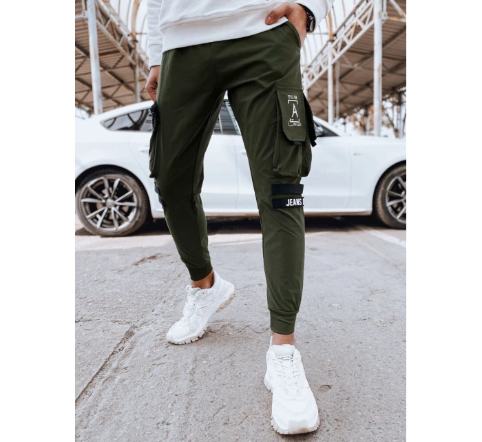 Pánské bojové kalhoty zelené model 21976720 - Dstreet