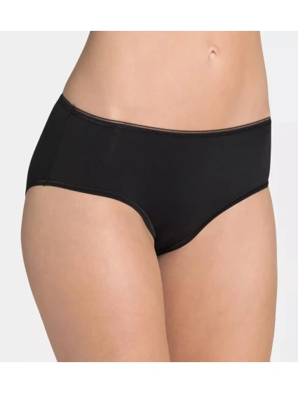 Dámské kalhotky Feel Sensational Midi - BLACK - černé 0004 - SLOGGI Dámské kalhotky Feel Sensational Midi - BLACK - černé 0004 - SLOGGI