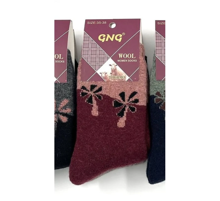 003 Dámské ponožky Angora model 21393568 3542 - WiK