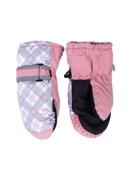 YOCLUB REN-0308G Dívčí lyžařské rukavice