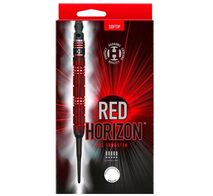 Šipky Harrows RED HORIZON 90% softip ImperialDiamond Šipky Harrows RED HORIZON 90% softip ImperialDiamond