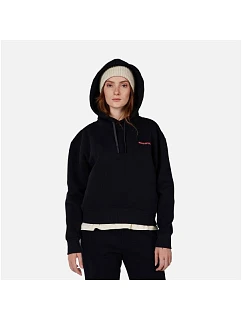 Dámská mikina ROSSIGNOL W WATERFALL H RELAX SWEATSHIRT černá dámská