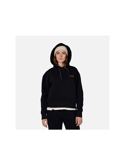 Dámská mikina ROSSIGNOL W WATERFALL H RELAX SWEATSHIRT černá dámská Dámská mikina ROSSIGNOL W WATERFALL H RELAX SWEATSHIRT černá dámská