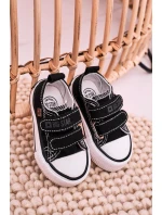 Dětské Tenisky Na Suchý Zip BIG STAR model 21545391 Černé - Big Star Shoes Dětské Tenisky Na Suchý Zip BIG STAR model 21545391 Černé - Big Star Shoes